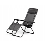 Leżak wzmacniany ZERO GRAVITY szary