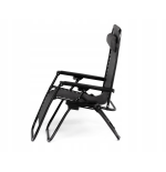 Leżak wzmacniany ZERO GRAVITY szary