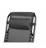 Leżak wzmacniany ZERO GRAVITY szary