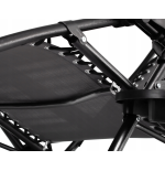 Leżak wzmacniany ZERO GRAVITY szary