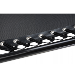 Leżak WZMACNIANY ZERO GRAVITY metal czarny