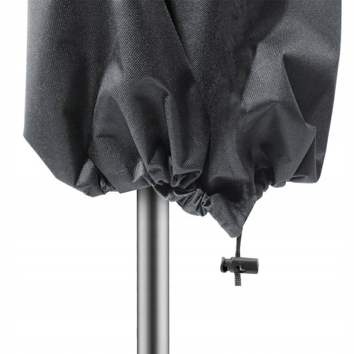 Pokrowiec ogrodowy na parasol 192 x 44 x 192 cm czarny