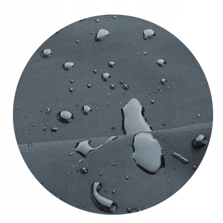 Pokrowiec ogrodowy na parasol 192 x 44 x 192 cm czarny