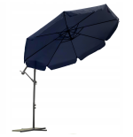 Parasol z wysięgnikiem błękity i granat 3M