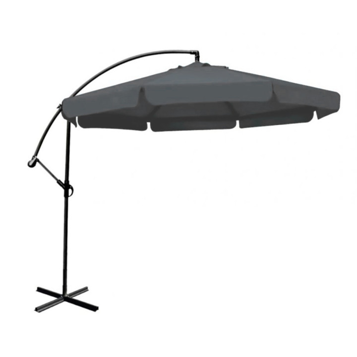 Parasol z wysięgnikiem 3M SZARY