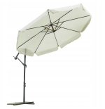 Parasol z wysięgnikiem beże i brąz 3M CASABLANCA