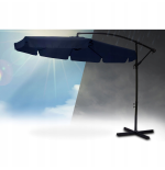 Parasol z wysięgnikiem błękity i granat 3M