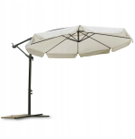 Parasol z wysięgnikiem beże i brąz 3M CASABLANCA