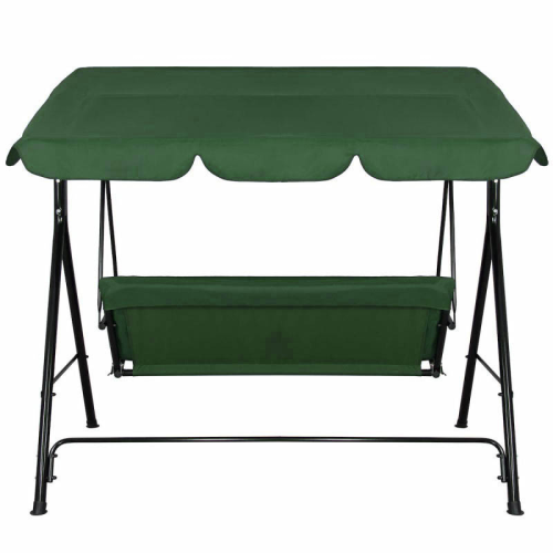 Huśtawka ogrodowa 3 osobowa zielona