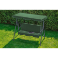 Huśtawka ogrodowa 3 osobowa zielona