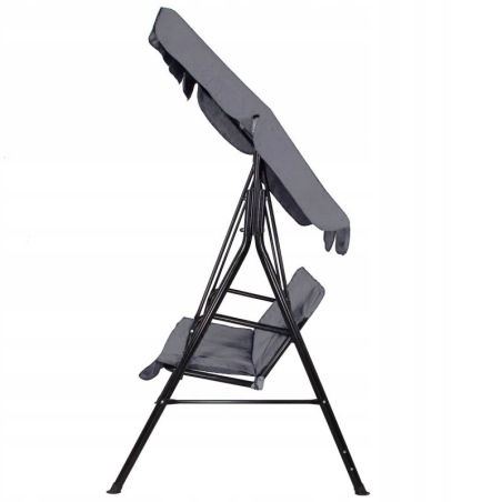 HIT Huśtawka ogrodowa 3os szara