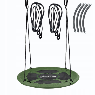 Bocianie gniazdo zielone JUST FUN FLY 100CM