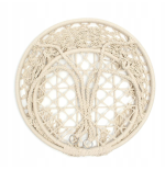 Krzesło Brazylijskie Huśtawka Fotel Hamak Wiszący z Poduchą RIO BEŻOWE