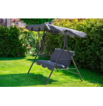 HIT Huśtawka ogrodowa 3os szara