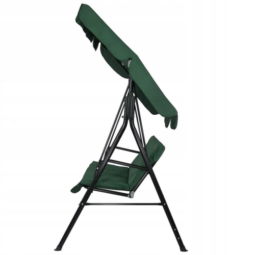 Huśtawka ogrodowa 3 osobowa zielona