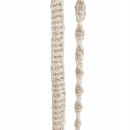 Krzesło Brazylijskie Huśtawka Fotel Hamak Wiszący z Poduchą RIO BEŻOWE