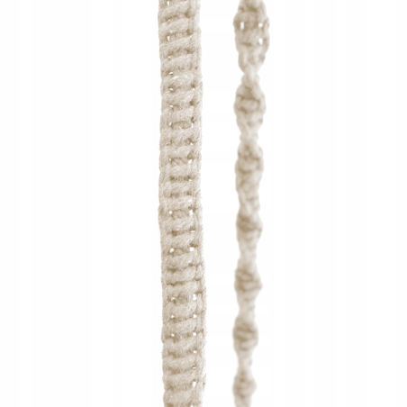 Krzesło Brazylijskie Huśtawka Fotel Hamak Wiszący z Poduchą RIO BEŻOWE