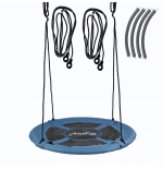 Bocianie gniazdo niebieskie JUST FUN FLY 100CM