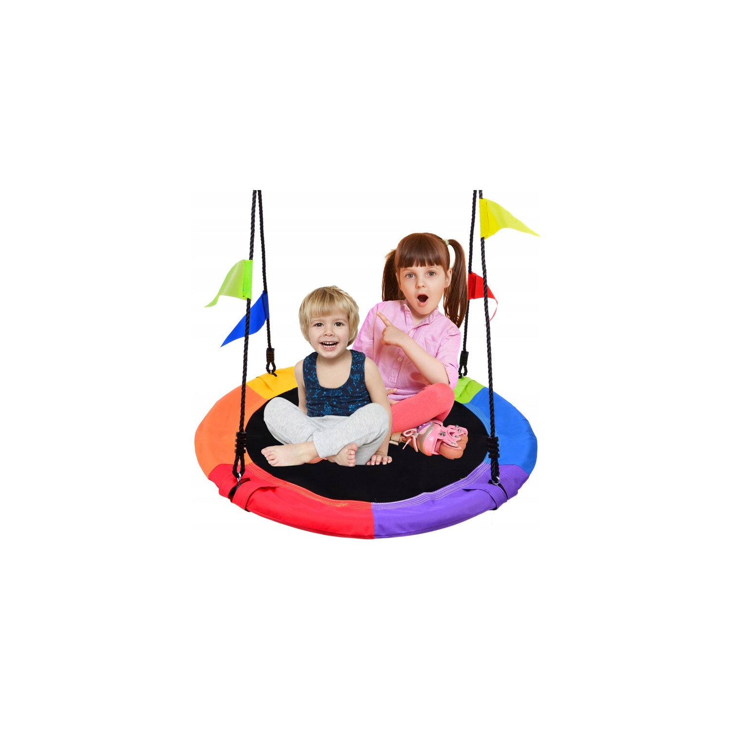 Bocianie gniazdo kolorowe JUST FUN FLY 100CM