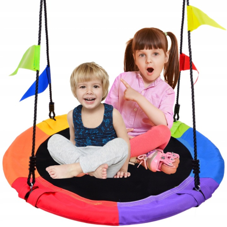 Bocianie gniazdo kolorowe JUST FUN FLY 100CM