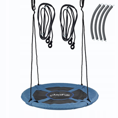 Bocianie gniazdo niebieskie JUST FUN FLY 100CM