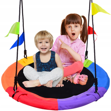 Bocianie gniazdo kolorowe JUST FUN FLY 100CM