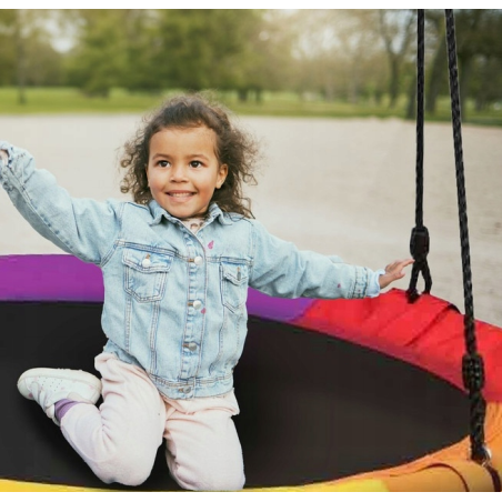 Bocianie gniazdo kolorowe JUST FUN FLY 100CM