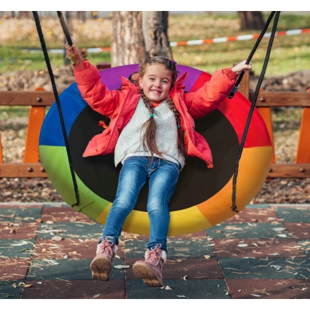 Bocianie gniazdo kolorowe JUST FUN FLY 100CM