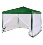 Pawilon 3X3 G1015 ZIELONY Z SIATKĄ