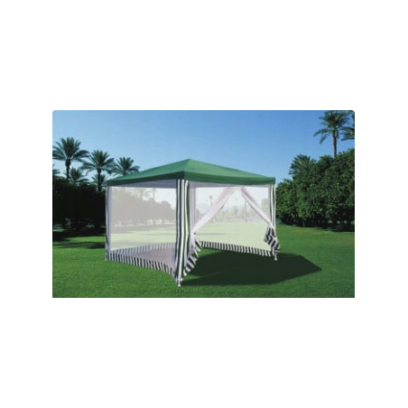 Pawilon 3X3 G1015 ZIELONY Z SIATKĄ