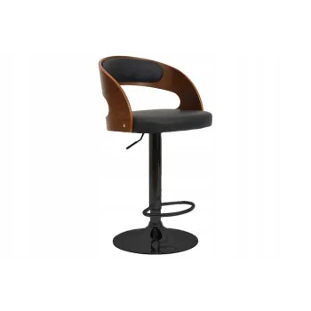 Stołek, hoker regulowany drewno - wyspa, jadalnia Loft rustykalny