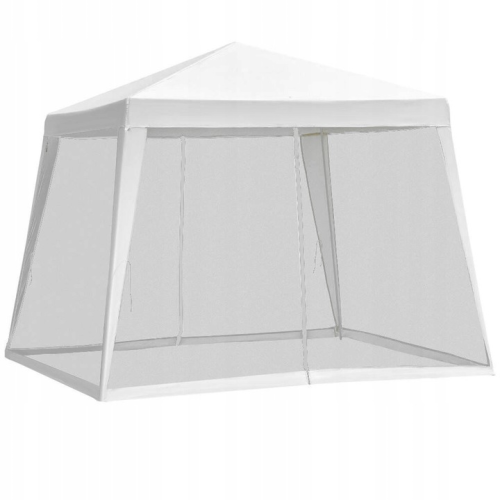 Pawilon 3X3 G1015 BIAŁY Z SIATKĄ MOSKITIERĄ