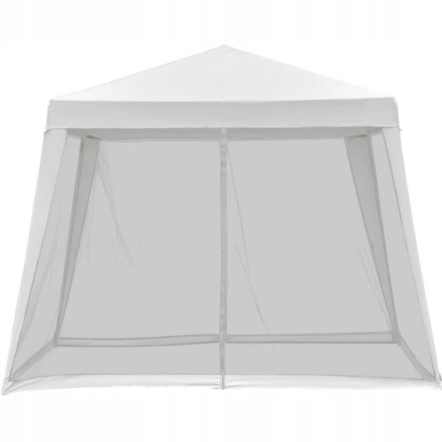Pawilon 3X3 G1015 BIAŁY Z SIATKĄ MOSKITIERĄ