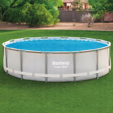 Pokrywa solarna basen stelaż. 427 cm Bestway 58252