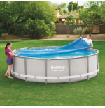 Pokrywa solarna basen stelaż. 427 cm Bestway 58252