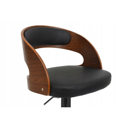 Stołek, hoker regulowany drewno - wyspa, jadalnia Loft rustykalny