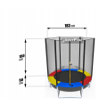 TRAMPOLINA OGRODOWA JUST FUN 6FT-183CM MULTI
