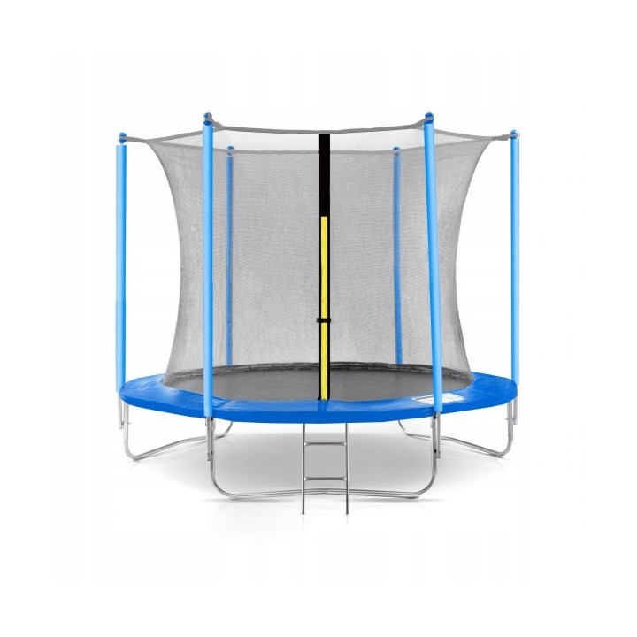 TRAMPOLINA OGRODOWA JUST FUN 8FT-244CM BLUE