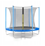 TRAMPOLINA OGRODOWA JUST FUN 8FT-244CM BLUE