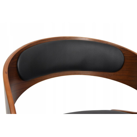 Stołek, hoker regulowany drewno - wyspa, jadalnia Loft rustykalny