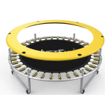 TRAMPOLINA REKREACYJNA DLA DZIECI 152 CM JUST FUN YELLOW