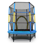 NIEBIESKO-ŻÓŁTA-TRAMPOLINA DO DOMU I OGRODU 140 JF