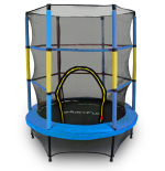 NIEBIESKO-ŻÓŁTA-TRAMPOLINA DO DOMU I OGRODU 140 JF