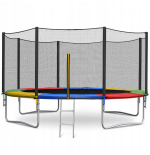 TRAMPOLINA OGRODOWA Z SIATKĄ 13FT/404CM