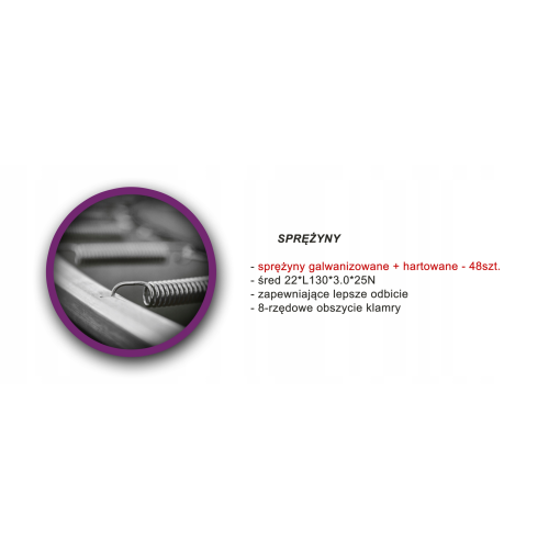 TRAMPOLINA OGRODOWA JUST FUN 10FT-312CM MULTI