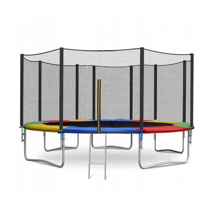 Trampolina ogrodowa Just Fun 16ft - 490cm - MULTI