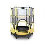 JUST FUN 140 ZÓŁTA - TRAMPOLINA DO DOMU I OGRODU