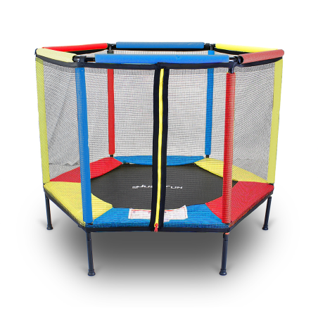 TRAMPOLINA KOJEC DO DOMU I OGRODU 140 MULTICOLOR
