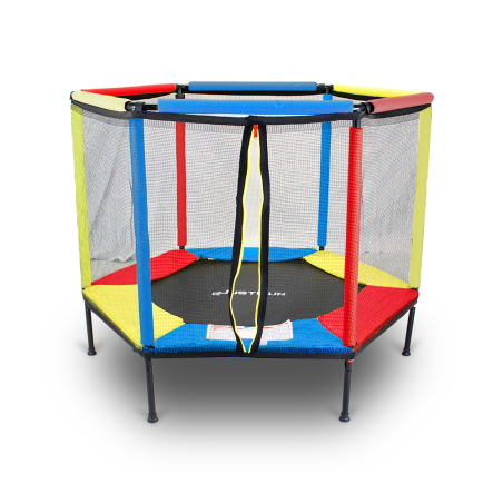 TRAMPOLINA KOJEC DO DOMU I OGRODU 140 MULTICOLOR