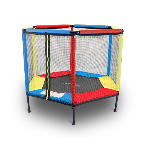 TRAMPOLINA KOJEC DO DOMU I OGRODU 140 MULTICOLOR